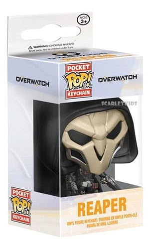 Funko Pop Llavero Overwatch Reaper Original Scarlet Kids