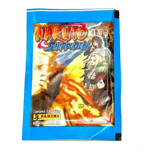 Imagen 1 de 6 de Figuritas Naruto Promo Pack 20 Sobres Barata La Golosineria