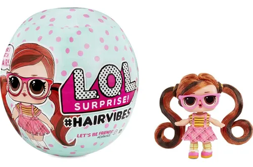 Muñeca L.o.l. Surprise! Hairvibes 15 Sorprisas Y Cabello