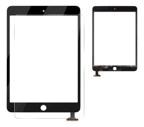 Digitalizador Táctil Para iPad Mini 1 iPad Mini 2 Negro