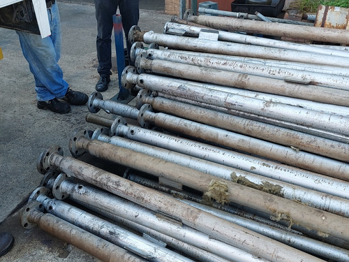 Tubería De Hierro De 3' Y 2' De 3,16 De Espesor. (Usado)