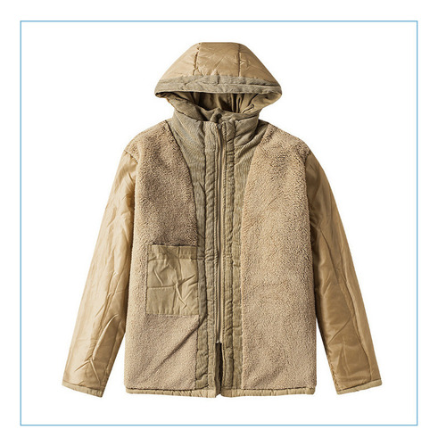 Chaqueta Esquí Para Hombre Chaqueta Polar Senderismo Capucha
