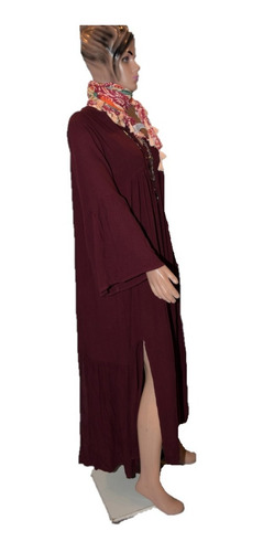 47 Street Vestido Modelo Bohemia Amplio Mas Faja De Regalo
