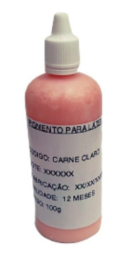 Pigmento Para Látex - Carne (cor De Pele) - 100g