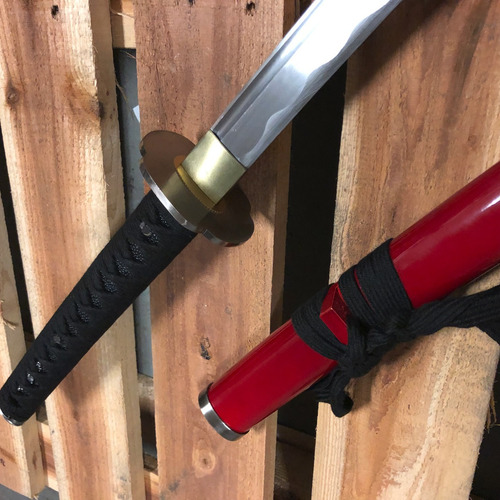 Imagen 5 de 10 de Katana 100% Funcional Filo Maximo Acero Carbon 10 Variantes