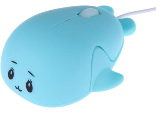 Mouse Fashionable Delfin Mini Blue