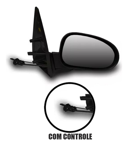 Par Retrovisor Gol Bola 2 Portas 95 96 97 98 99 Com Controle