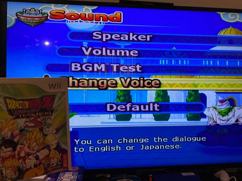 Dragon Ball Z Bodokai Tenkaichi 3 Nintendo Wii Oldskull G (Usado)