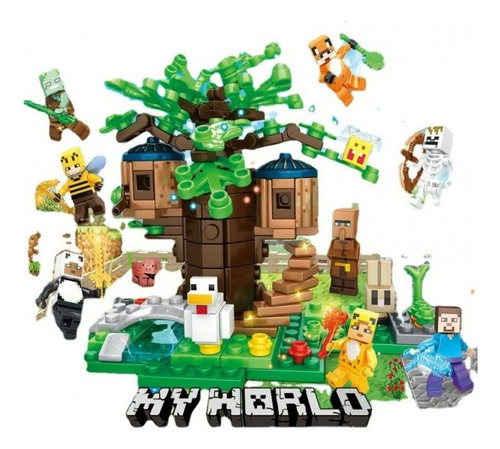 Bloques Para Armar My World 8 En 1 Nuevo 2024