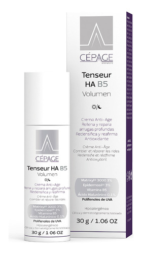 Crema Cepage Tenseur Ha B5 Volumen Antiedad Reafirmante 30ml