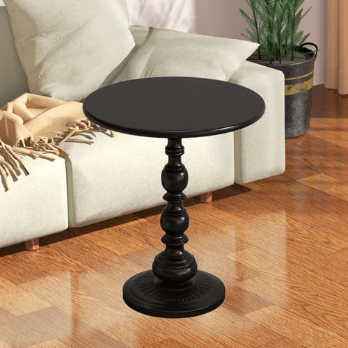 Mesita De Noche, Mesa Auxiliar, Mesa Negro Pequeño