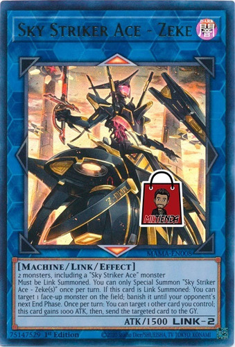 Ssky Striker Ace - Zeke - Ultra Rare - Miltienda - Yugioh