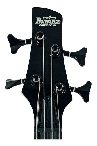 Contrabajo activo Ibanez Gsr 280qa Tms de 4 cuerdas, color TMS: Transparent Marine Sunburst, guía para la mano derecha