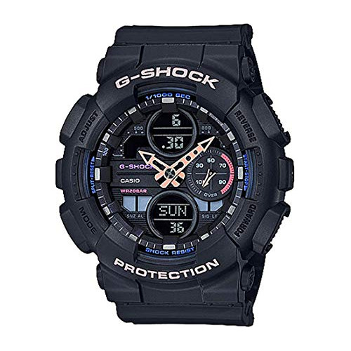 Reloj G-shock Para Mujer Con Correa De Resina Negra Con Func