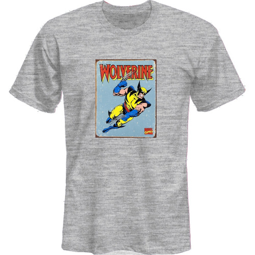 Remera Wolverine X Men Logan Retro *mr Korneforos*