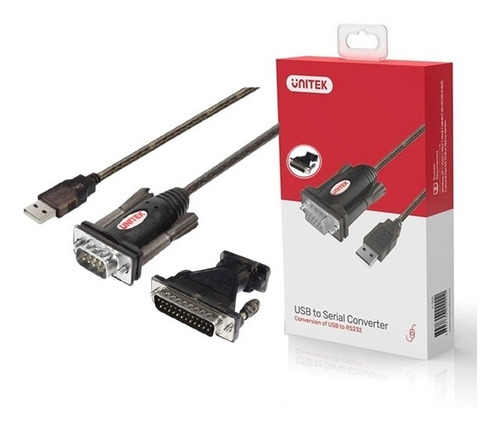 Conversor Adaptador Cable Usb A Serial Rs232 Db9 Calidad