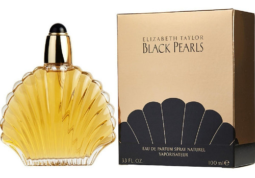 Perlas Negras Elizabeth Taylor 100ml Caja Maltratada, Nuevo 