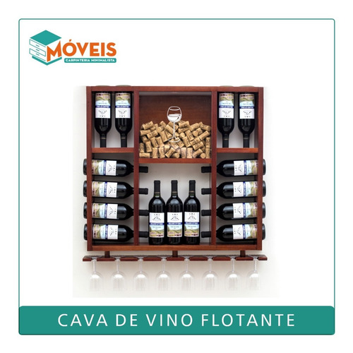 Cava De Vinos Flotante_madera