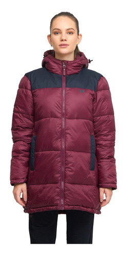 Parka Mujer Weinbrenner Portland Vino - Negro