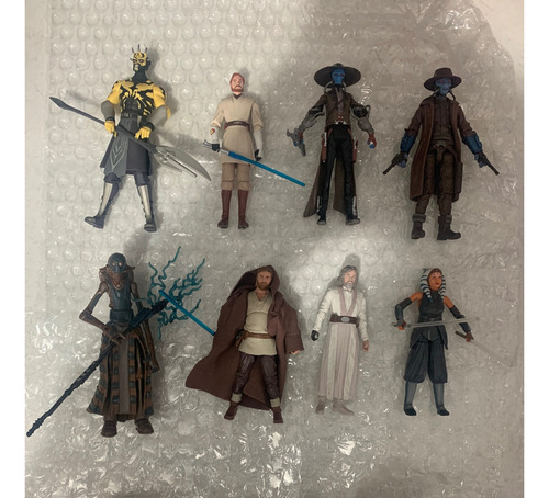 Star Wars Lote 8 Figuras Y Vehículo 3.75 (Usado)