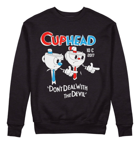 Sudadera Cuphead, Cuello Redondo Unisex 02