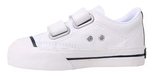 Imagen 2 de 4 de Zapatillas Topper Profesional Cuero Velcro Bebé Kids