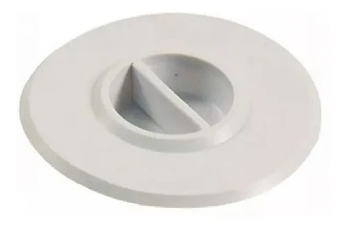 Tapa Tapon De Pvc Para Bañera Baño Bacha Universal Pack X5 Color Blanco