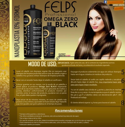 Imagen 3 de 5 de Nanoplastia Sin Formol Omega Zero, Unique 250ml Granel