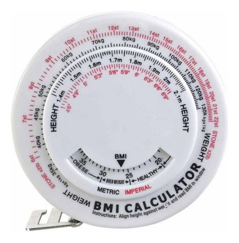 Cinta Metrica Cuerpo Indice Masa Corporal Nutricion 