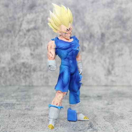 Figura de acción de Vegeta Majin Dragon Ball Z Super Sayajin, 20 cm