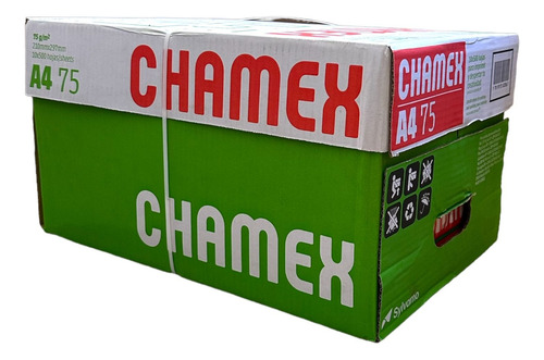 Papel Chamex Caja A4 75 Grs. X 10 Resmas