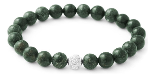 Bergerlin Pulsera De Jade - Pulsera De Perlas Genuinas Con P