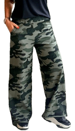 Pantalon Palazzo Modal Viscosa Super Amplio A06