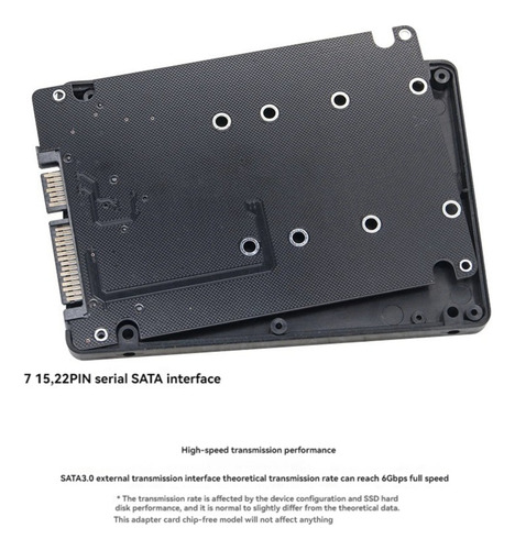Adaptador Dual M.2 A Sata3.0 Adaptador Ssd De Protocolo M.2