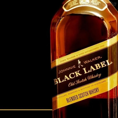 Whisky Johnny Walker Black Jw Etiqueta Negra Johny 750ml