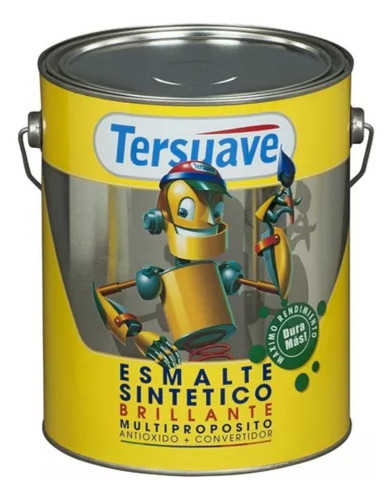 Esmalte Sintetico Negro Brillante Tersuave 20 Lts