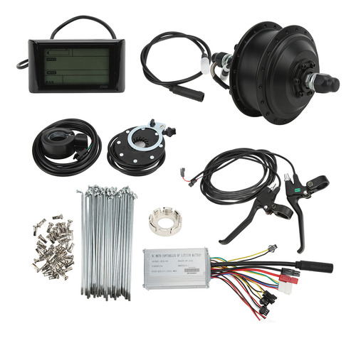 Kit Hub Motor S900 Lcd Panel 48v 250w Bicicleta Eléctrica