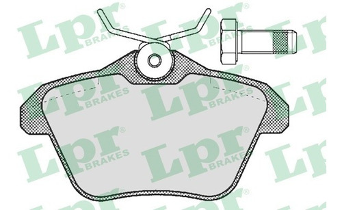 Lpr Pastilla Freno Trasera Alfa Romeo 156