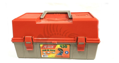 Imagen 4 de 10 de Caja De Pesca Mauri 430 Rs Con 3 Bandejas Maletín De Pesca