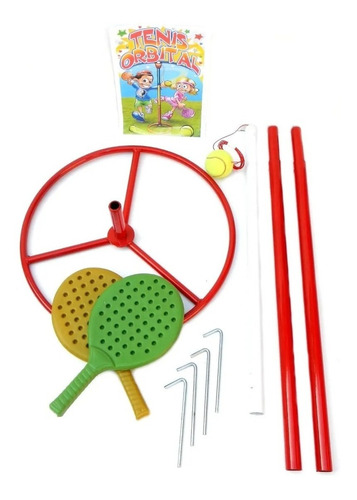 Juego De Tenis Orbital Todo Metalico Jugueteria Itoys