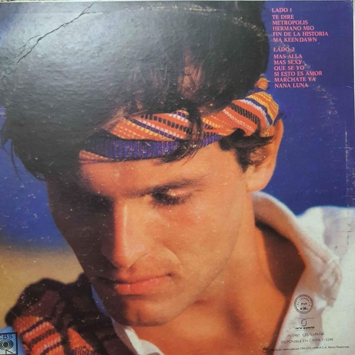 Miguel Bosé - Mas Allá (disco Vinilo Lp)