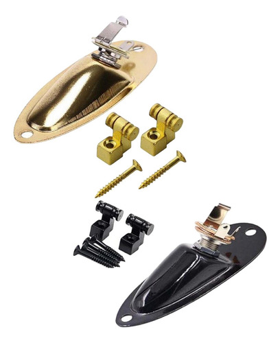 Carretes De Guitarra String Trees Loaded Jack Plate Para