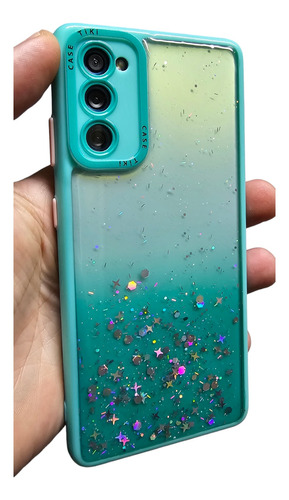 Funda Antigolpe Para Samsung Arcoiris Brillos Microcentro