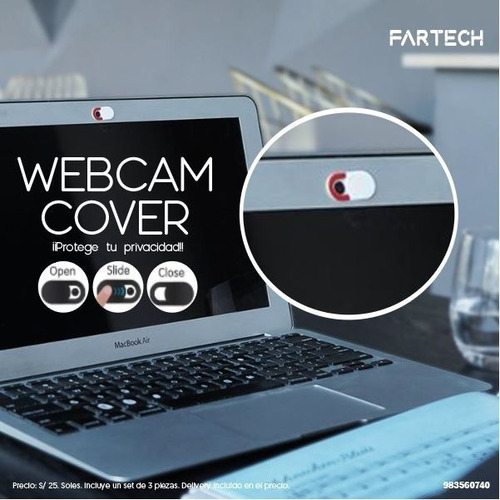 Protector De Camara Web - Webcam Cover