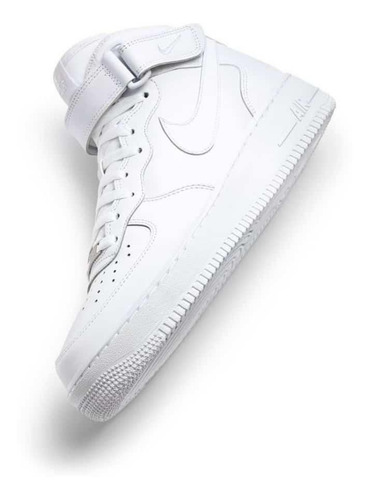 Calzado Botin Air Force 1 One Hombre Mujer Blanca