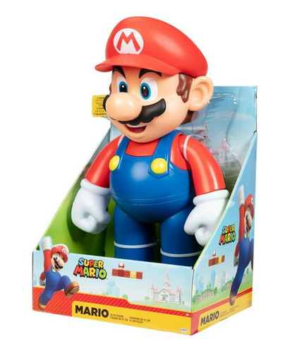 Figura Gigante Super Mario Articulada 51 Cm De Altura (Usado)