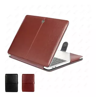 Capa Para Laptop Microsoft Surface 2 3 4 5 Em Couro Pu 13,5