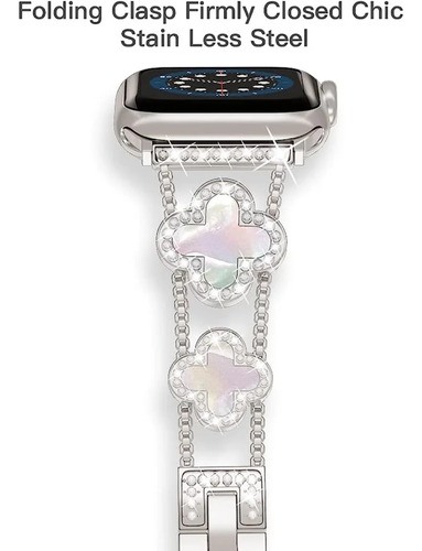 Para Apple Watch Ultra, Correa De Diamantes Para Mujer