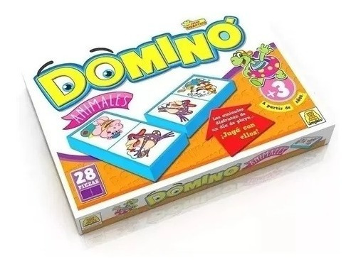 Domino Animales Implás Juego Didáctico A Partir De 3 Años