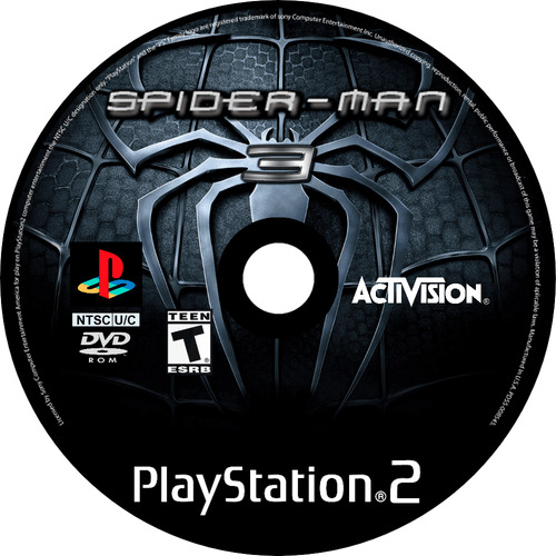 Jogo Spider Man 3 Para Ps2 Playstation 2
